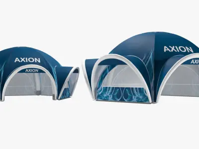 Tents Spider inflatable Axion 3D model