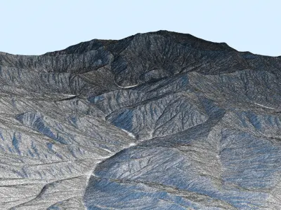 Mountain Landscape 2 3D model