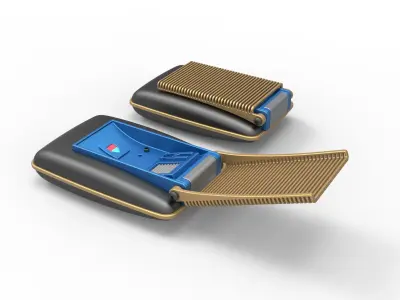 Communicator from Star Trek 3 The Search for Spock 1984 3D print model