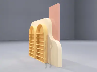 Pop Up Stand 2 3D model