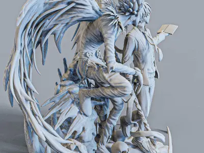 DEATH NOTE-DIORAMA  3D print model