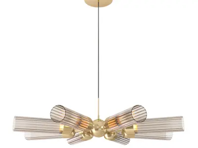 Chandelier Verona Low-poly 3D model
