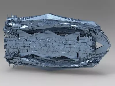 Hydra Claw monolith 3D model