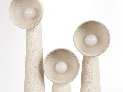 Soniah Floor Lamp Low-poly 3D model