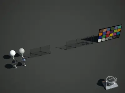 Metal mesh gates or fence Low-poly 3D model