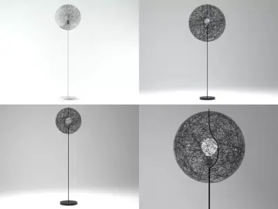 Random Floor Light 3D model