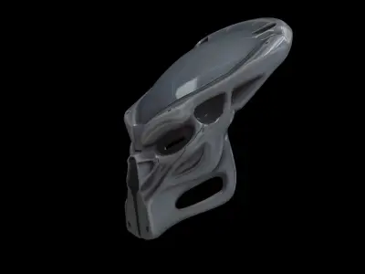 predator cosplay mask 3D print model