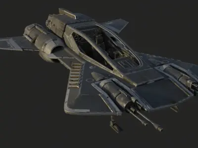 Pirate Snub Fighter 3D model