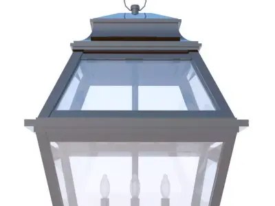 pendant lamp Luster box ravens by lake design 3D model