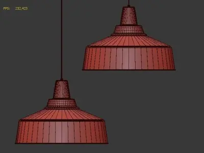 Hanging lamp Romatti Goodman 3D model