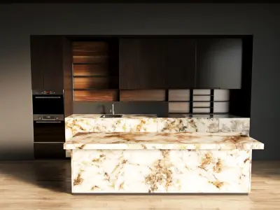 84-Kitchen12 texture 7 3D model