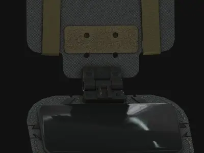 S And S FlipLite Chest Smartphone Mount Low-poly 3D model