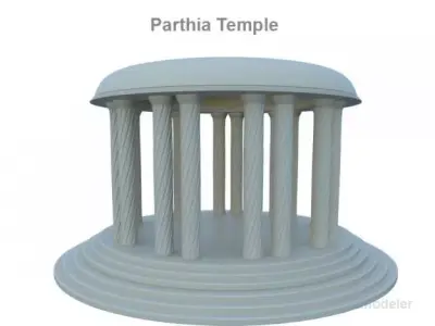 Parthia Temple 3D model