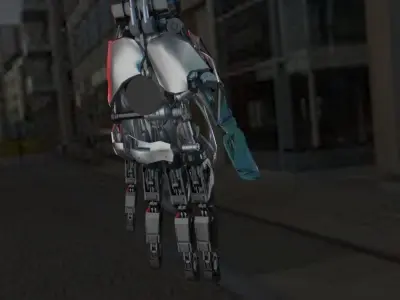 Robot hand 3D model order