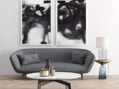 Benedict Sofa 3D model