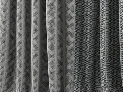 Curtain Set 310 3D model