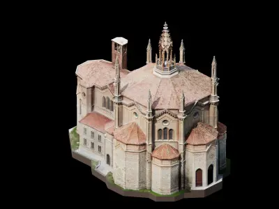 Duomo Mortegliano 3D model