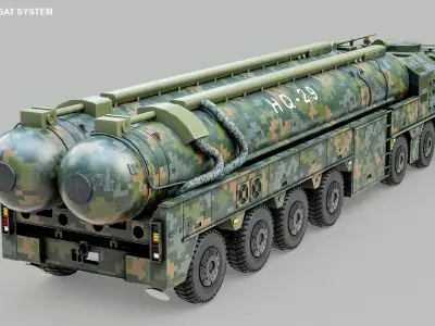  HQ-29 ABM And ASAT Missile System PBR 