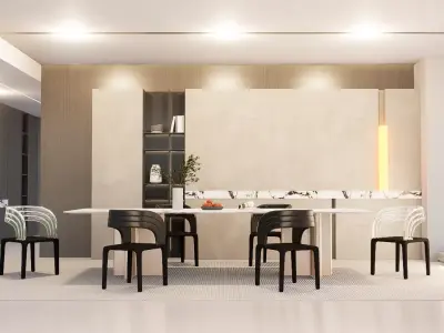 Dining Room design 3D model