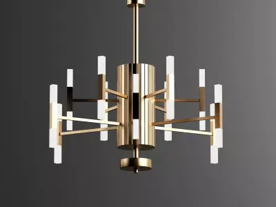 Ceiling light 3D model 17