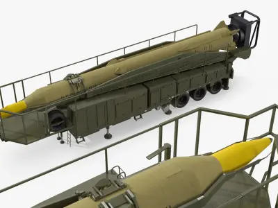  Strategic Missile Launch Trailer 