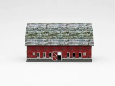 Barnhouse Farmhouse 3D model