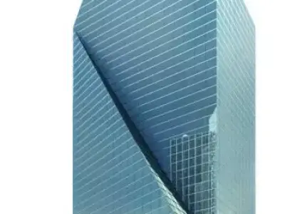 Modern Skyscraper 3D model