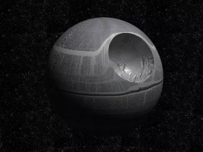 Death Star 3D model