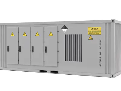 Container Energy Storage System 3D model