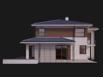 Villa House 3D model