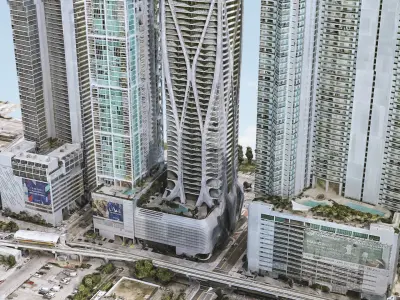 One Thousand Museum by Zaha Hadid 3D model