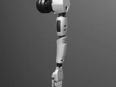 Robotic hand 3D model