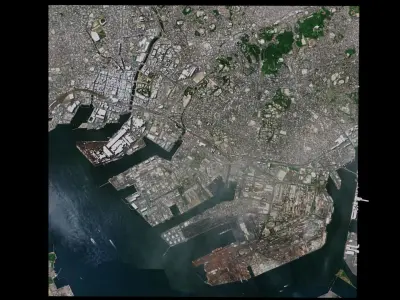Kitakyushu - Japan 3D model