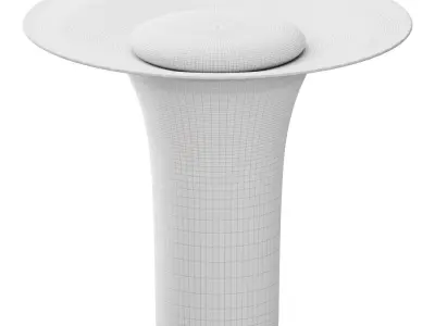 Headlight Table Lamp By EMMANUEL LEVET STENNE 3D model