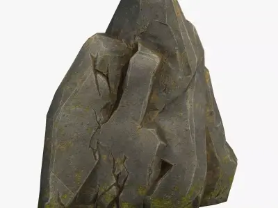 Stone  v4 Low-poly 3D model