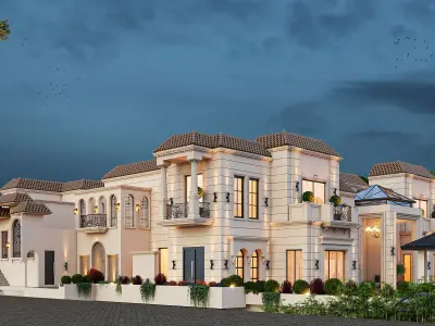 6 Kanal Classic Exterior Elevation 3D model