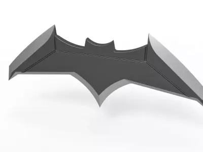 Batarang from the movie Batman v Superman Dawn of Justice 2016 3D print model