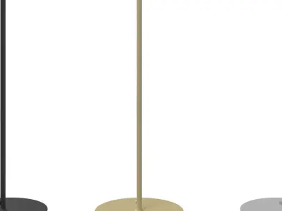 Orchid Floor Lamp 3D model