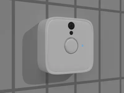 Smart door bell 3D model