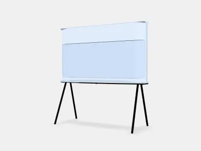 43 The Serif Cloud White QLED 4K 2024 3D model