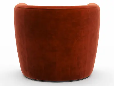  Hanover Swivel Chair Low-poly 3D model