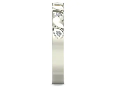 Women Ring  Render 3dm STL OBJ FBX Details 3D print model 336