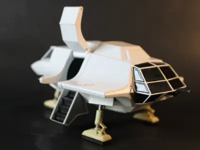 Visitors Skyfighter 3D print model