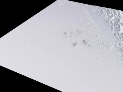 Chandigarh India City Landscape 3D Model 3D model