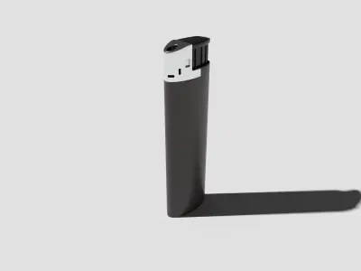 Cigarette Lighter 3D model