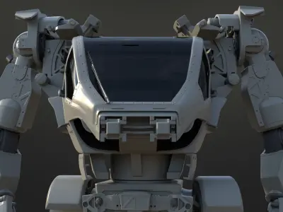 Avatar AMP suit - Mecha Exoskeleton 3D model