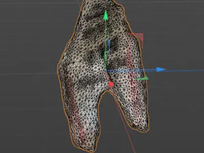 ticket queue numbers 3D model