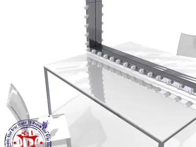 dressing room mirror 3D model