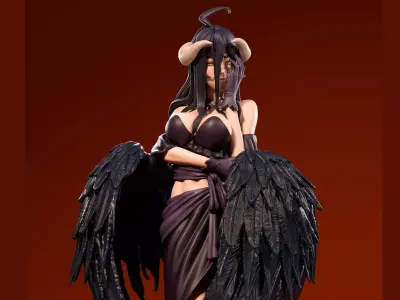 Albedo Overlord 3D print model