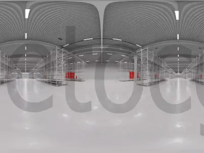 HDRI - Warehouse Interior 6 v2 Texture